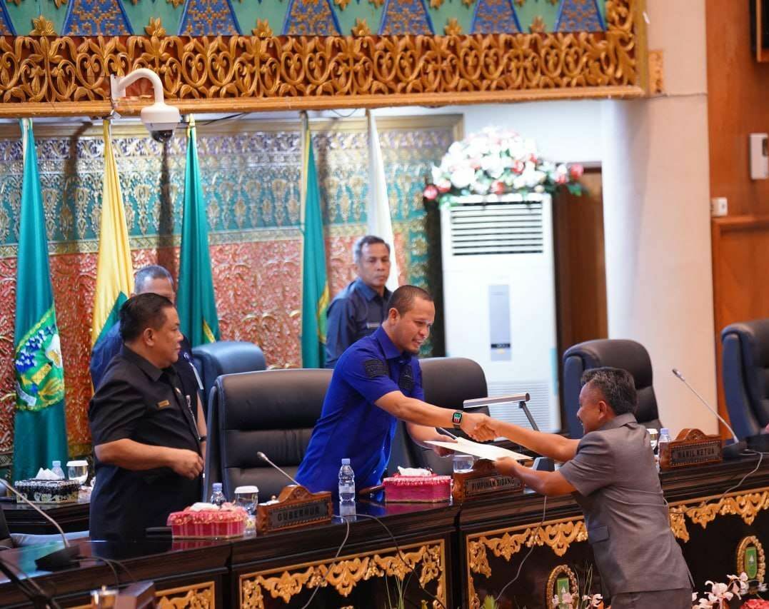 Pansus Ranperda tentang Pengelolaan Sungai di Provinsi Riau Secara Resmi Terbentuk